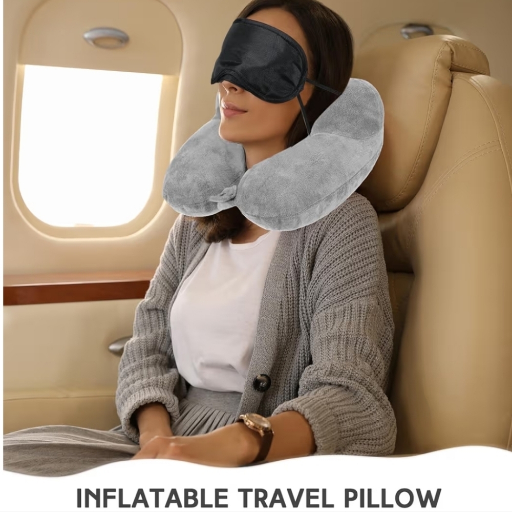 Travel Neck Pillow - 2 Pack